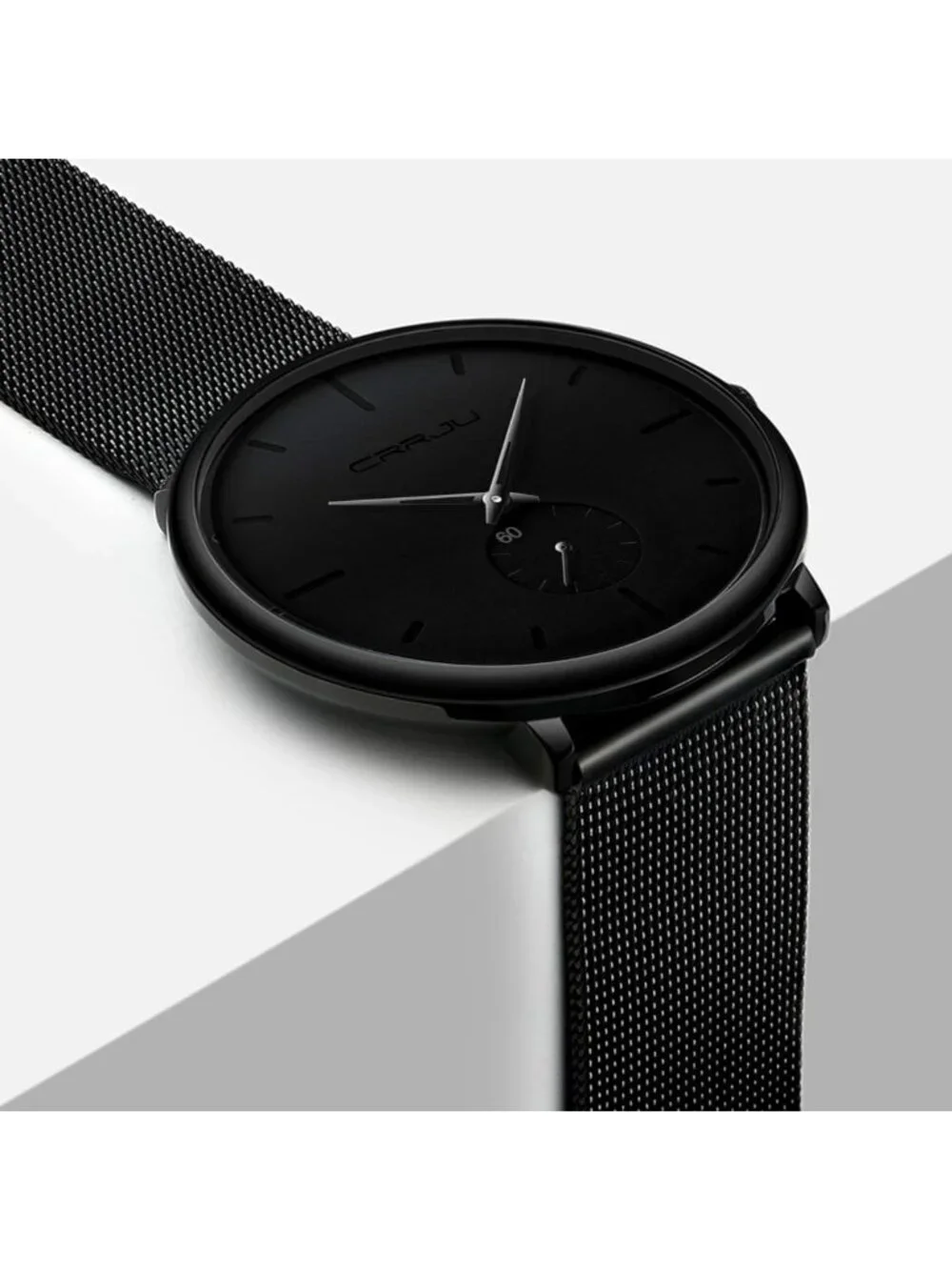 Ultra-Thin Minimalist Waterproof Men's Watch - Stylish Unisex Dress Timepiece